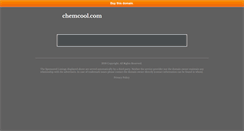 Desktop Screenshot of chemcool.com
